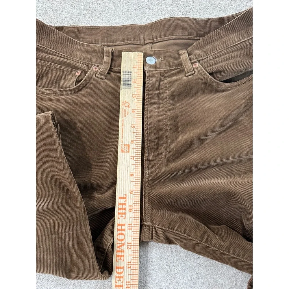 Buck Mason Ford Standard Pants Mens Size 31x34 Brown Corduroy Stretch Casual